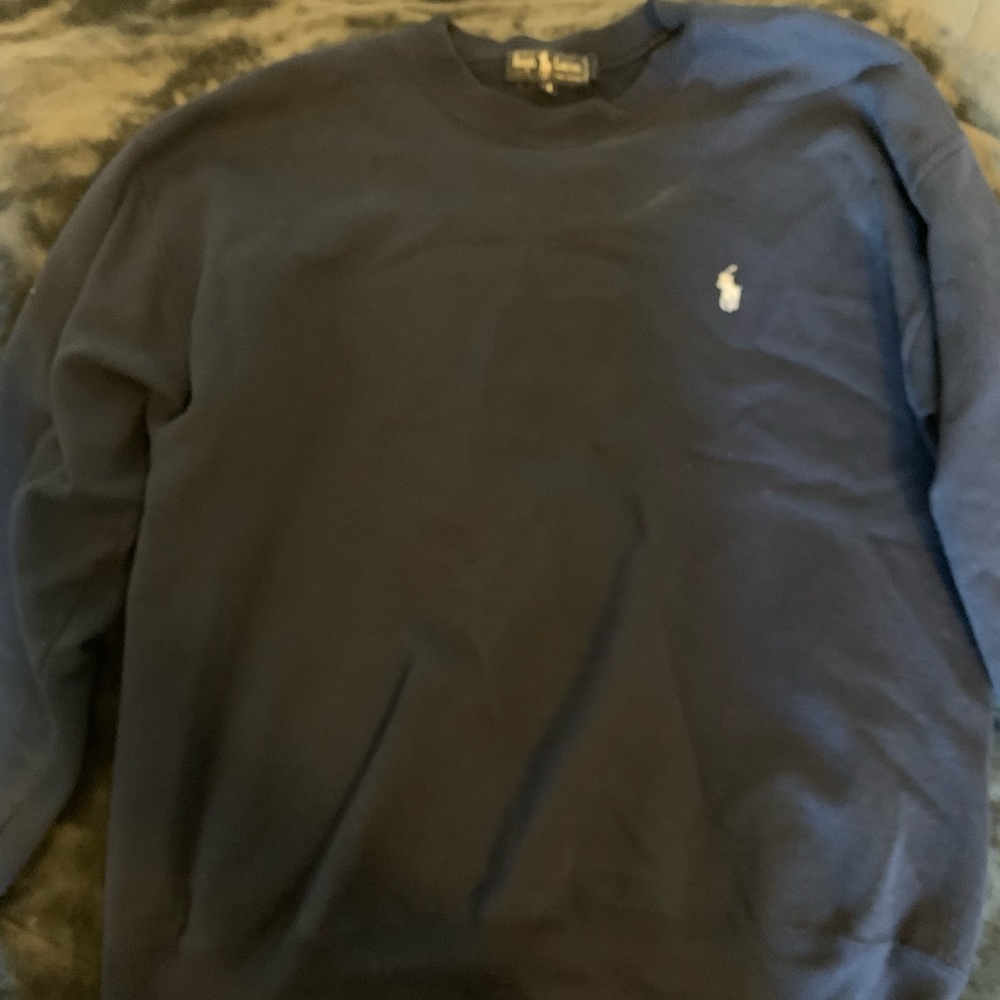 Navy Blue Ralph Lauren Crewneck Sweatshirt